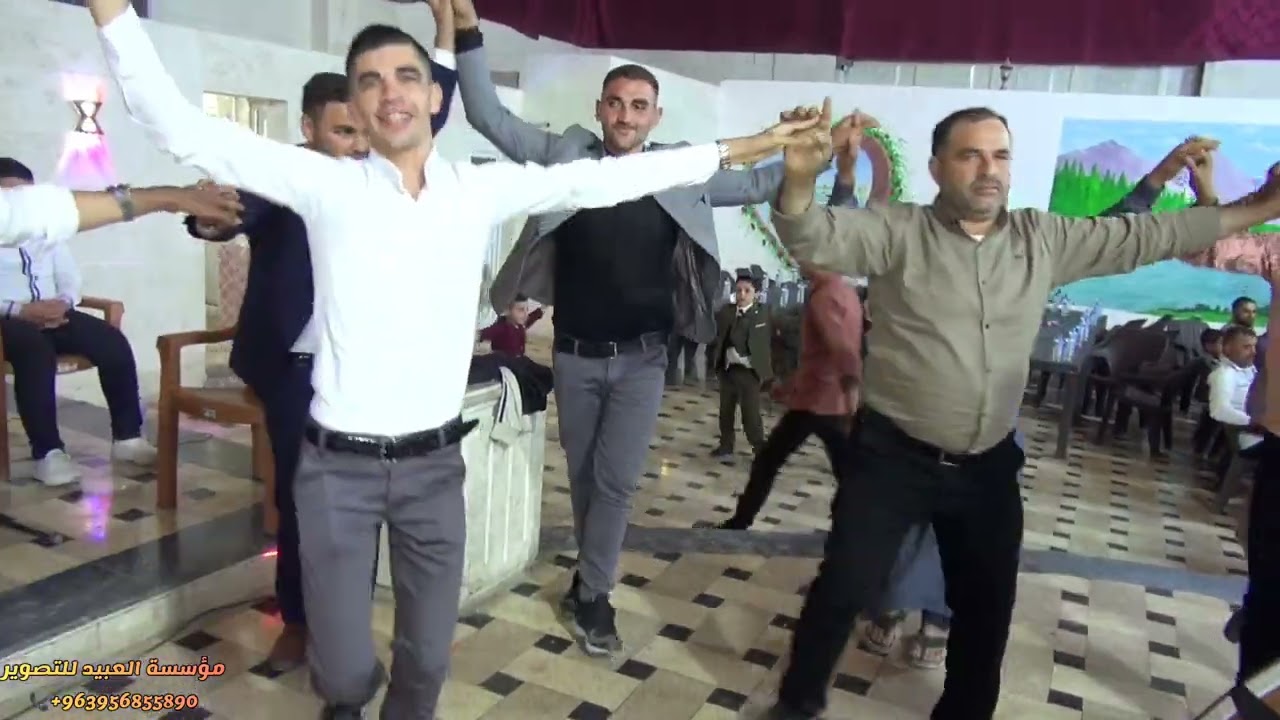 1مؤسسة العبيد للتصوير مع المنشد أحمد عارف قدو تقدم زفاف محمد جمعة زمه للحجز963956855890+