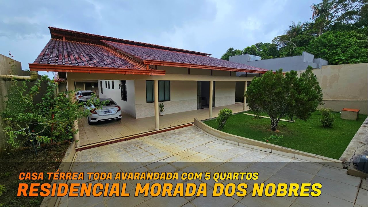 Morada dos Nobres, casa  5 quartos sendo 3 suites toda avarandada estilo veraneio dentro da cidade