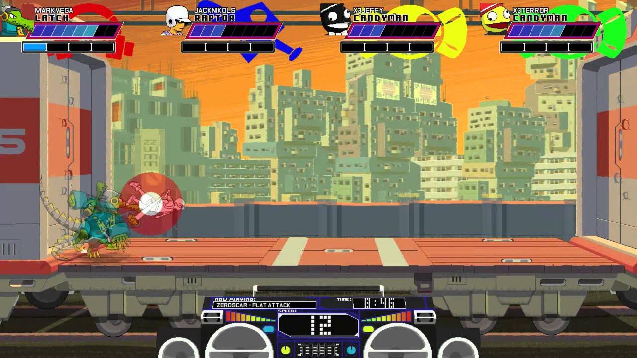 Lethal League OST:  zeroSCAR - Flat Attack