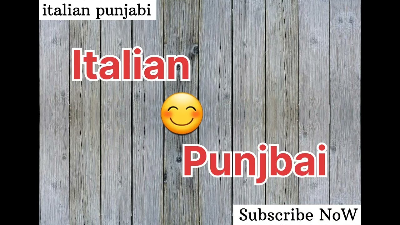 ITALY🇮🇹ਆਪਣੇ ਵਾਰੇ ਦੱਸਣ ਵਾਲੀ ਭਾਸ਼ਾ😊#languagelearning #learnitalian #italianpunjabi600 #study #learning
