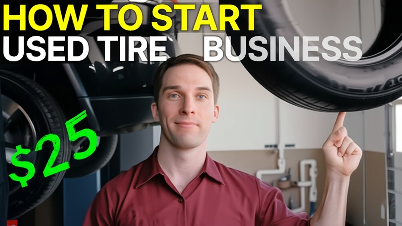 How To Start a Used Tire Shop Business (This Year)
