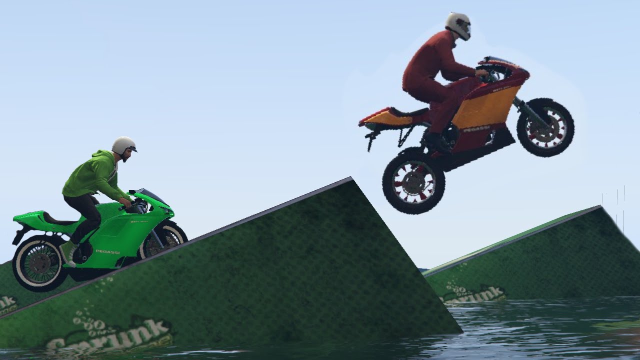 CRAZY BUMPY BIKING! (GTA 5 Online)