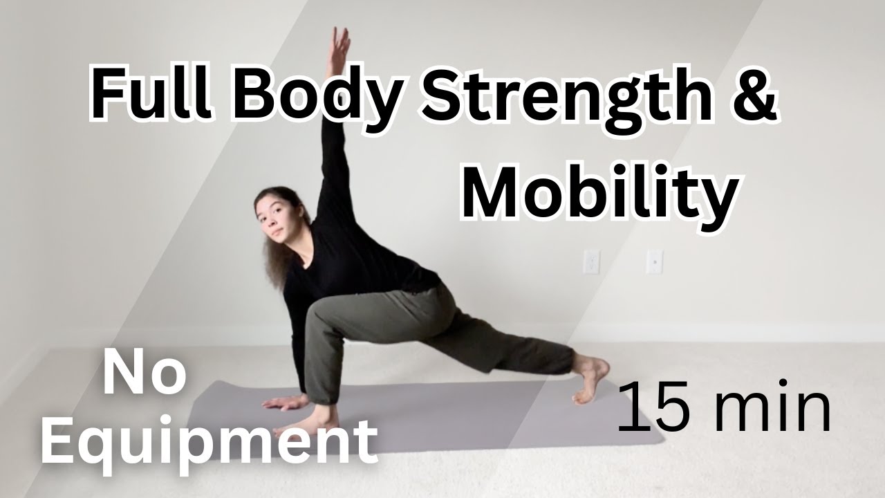 Easy Low-Impact Full Body Strength & Mobility Workout at Home | Day 9 (15 min, No Equipment)