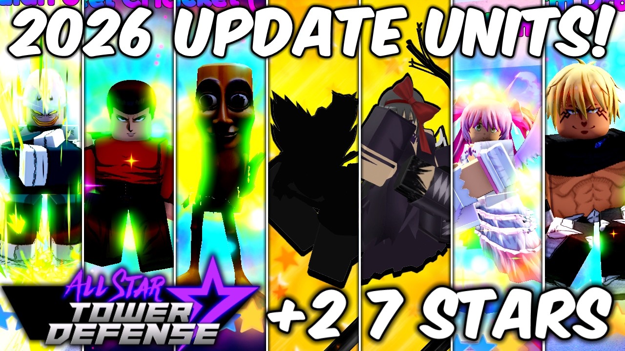 Getting The New Units (2026 UPDATE!) | All Star Tower Defense Roblox