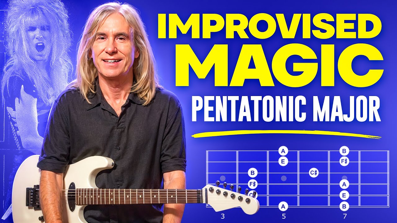 This trick turns boring guitar leads into improvised magic - the Major Pentatonic scale