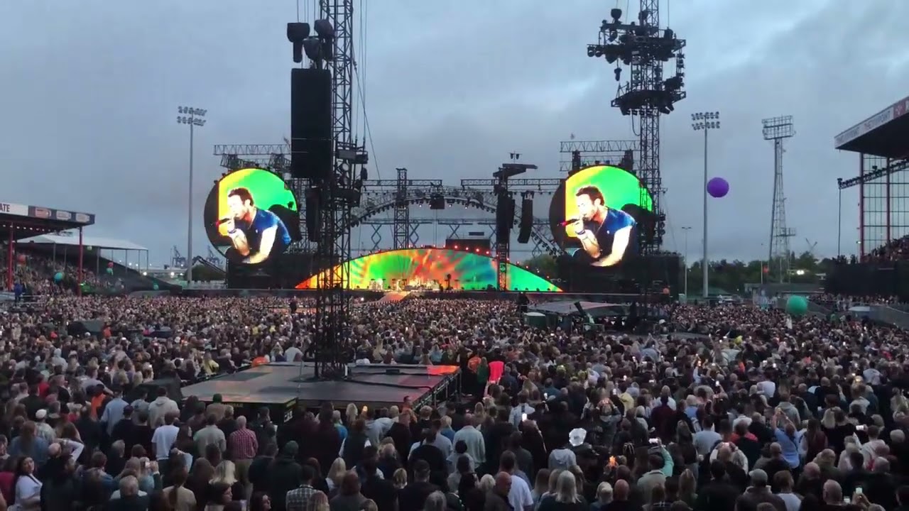 Coldplay - Paradise Live - Hull 18.08.2025