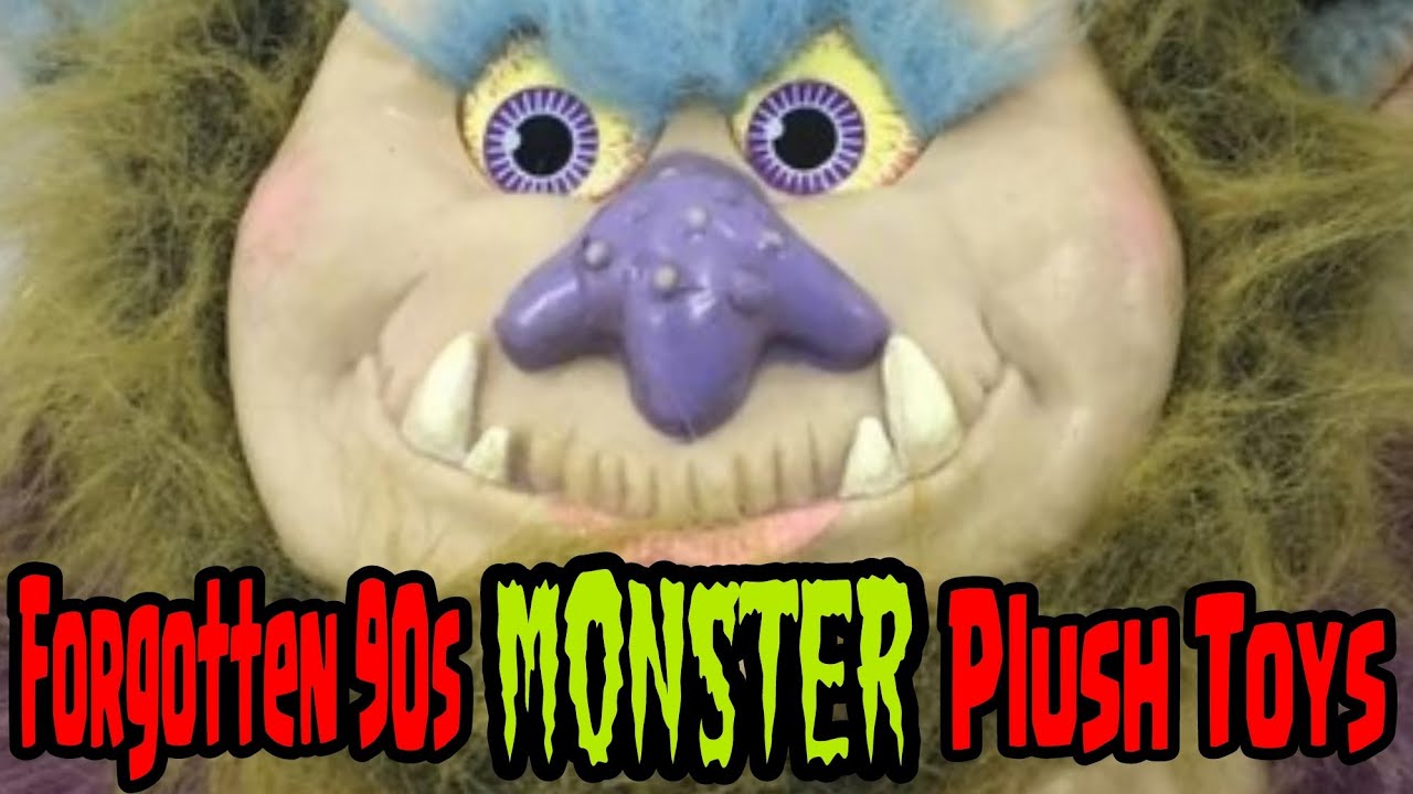 Forgotten 90s Monster Plush Toys