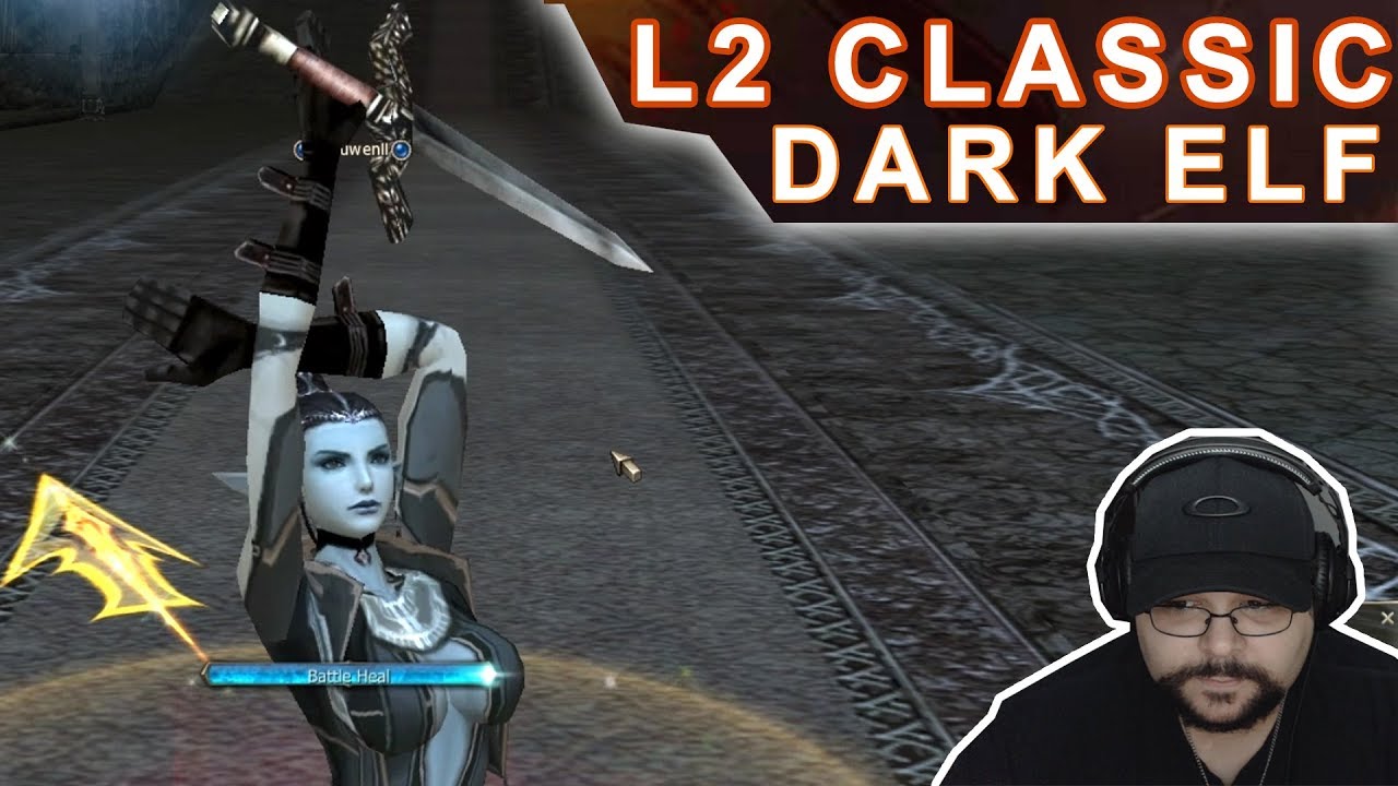 L2 Classic Skelth - Dark Elf Wizard Gameplay (Shilen's Hunt Quest) Oficial EU 4Game (PT BR)