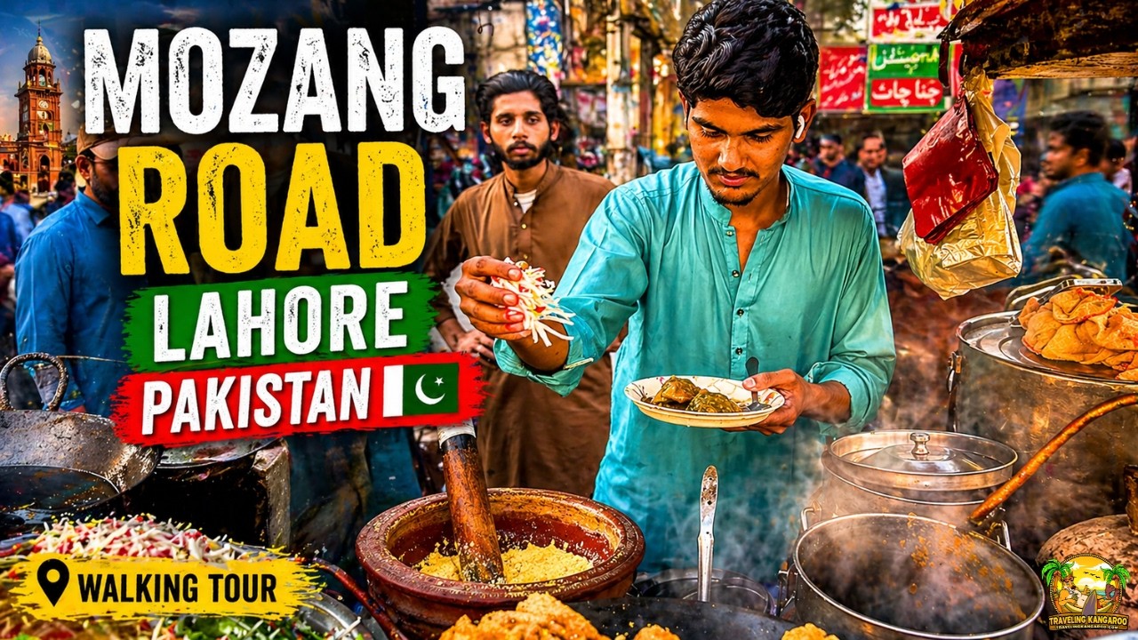 Mozang Road Lahore Pakistan | Walking Tour Through The City&rsquo;s Local Streets In 4K 🇵🇰