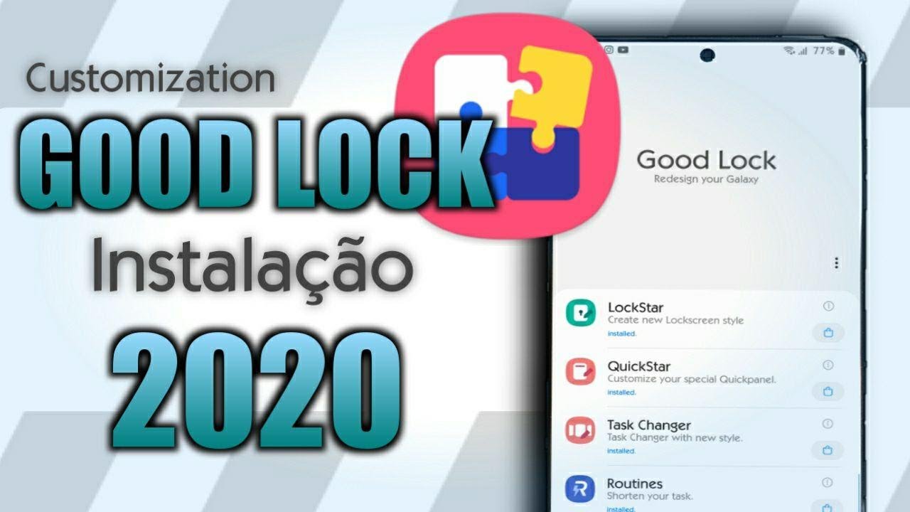 📲 GOOD LOCK / 2020 / Como instalar de forma correta ATUALIZADO