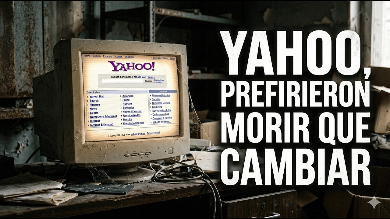 Pudo comprar Google y Facebook, pero eligió el FRACASO: Caso Yahoo❌ #dinero #finanzas #google
