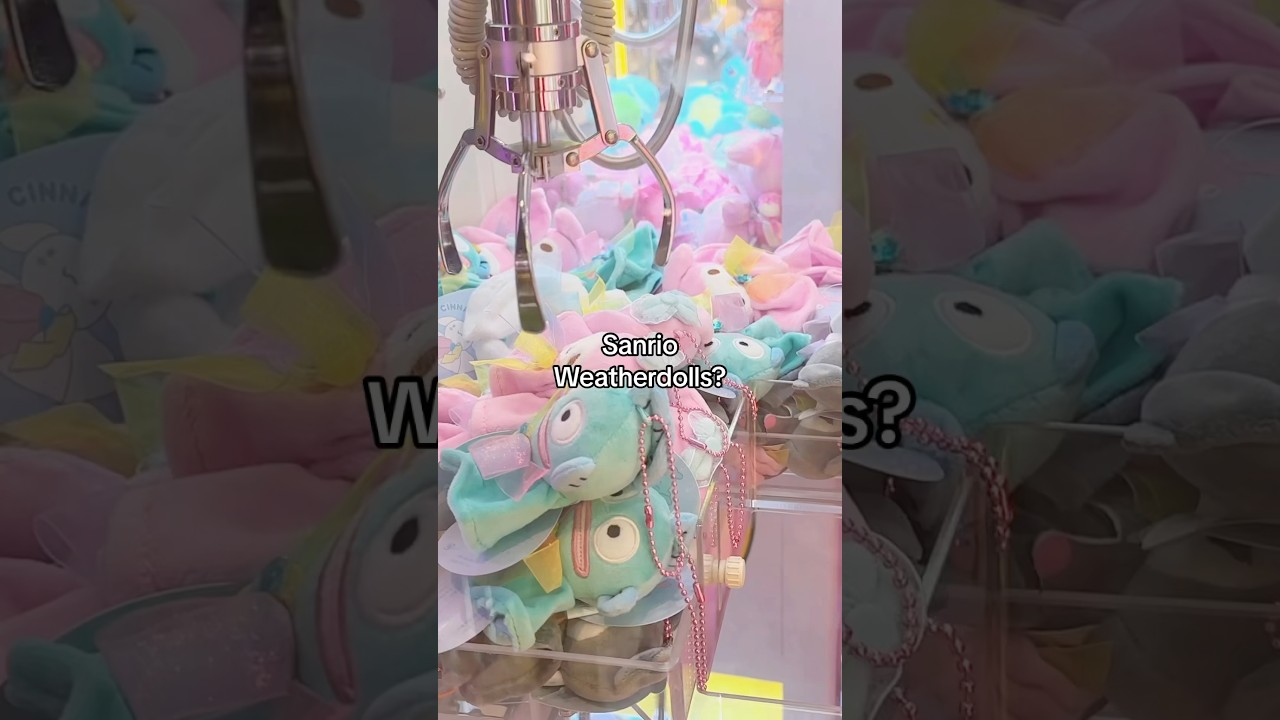 Sanrio Teru teru bozu!!!!! 🌧️ ☀️ #sanrio #mymelody #ufoキャッチャー