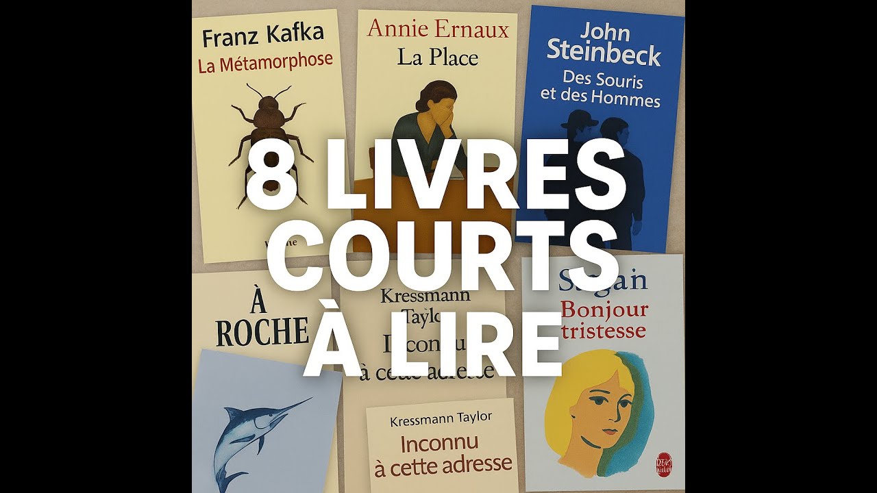 8 livres courts à lire par Mohamed Koussa