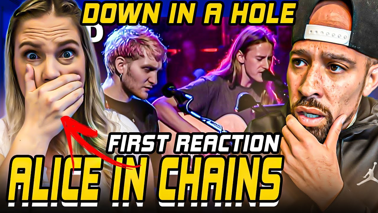 Alice In Chains Brought Her to Tears - Down in a Hole FIRST time REACTION (MTV Unplugged)