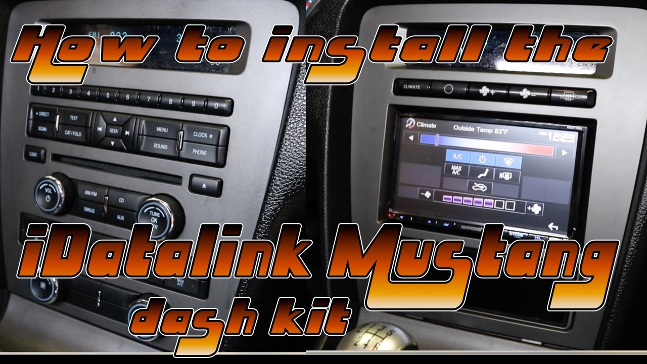 How to install the iDataLink Mustang kit