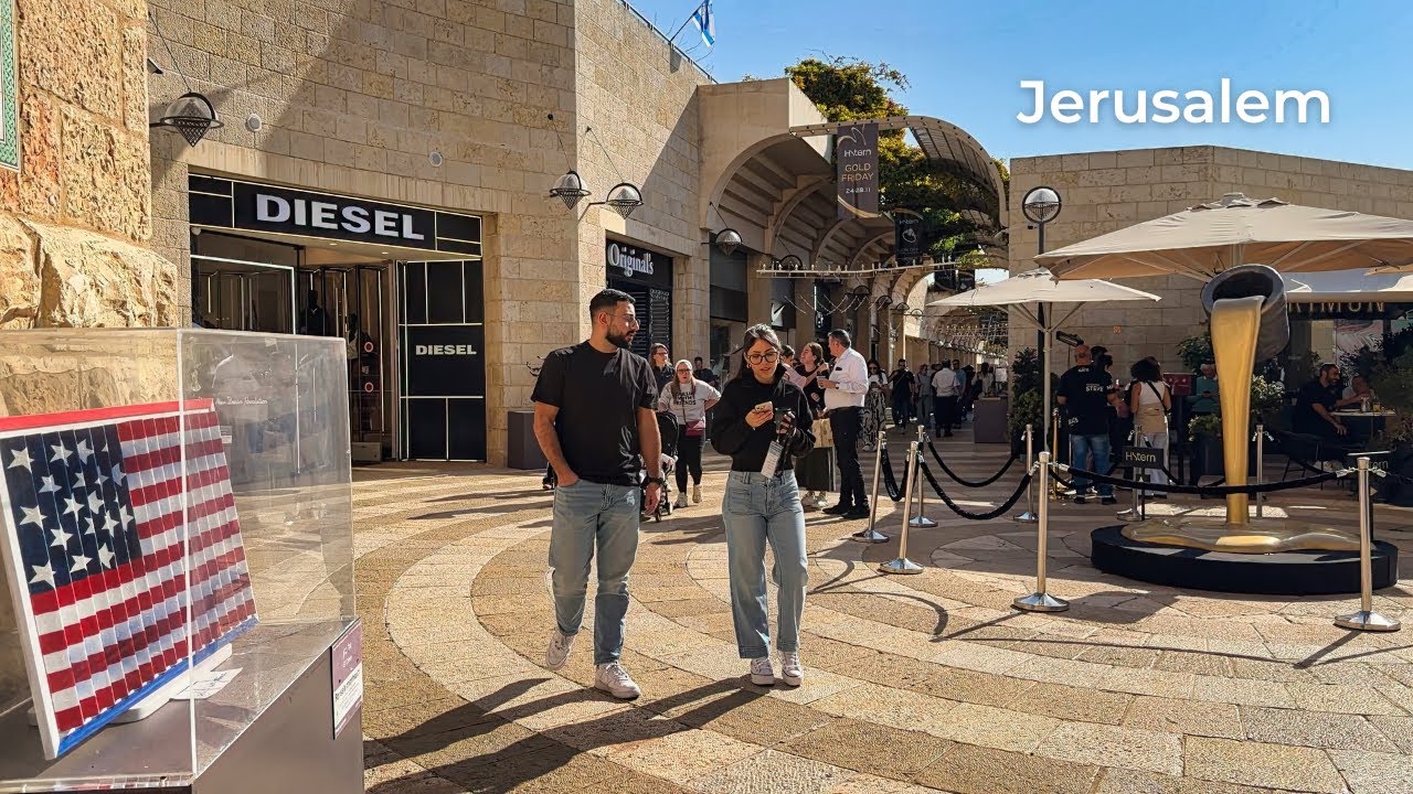 Inside Jerusalem &mdash; A Peaceful 4K Journey Through the Real City (Cinematic 4K)