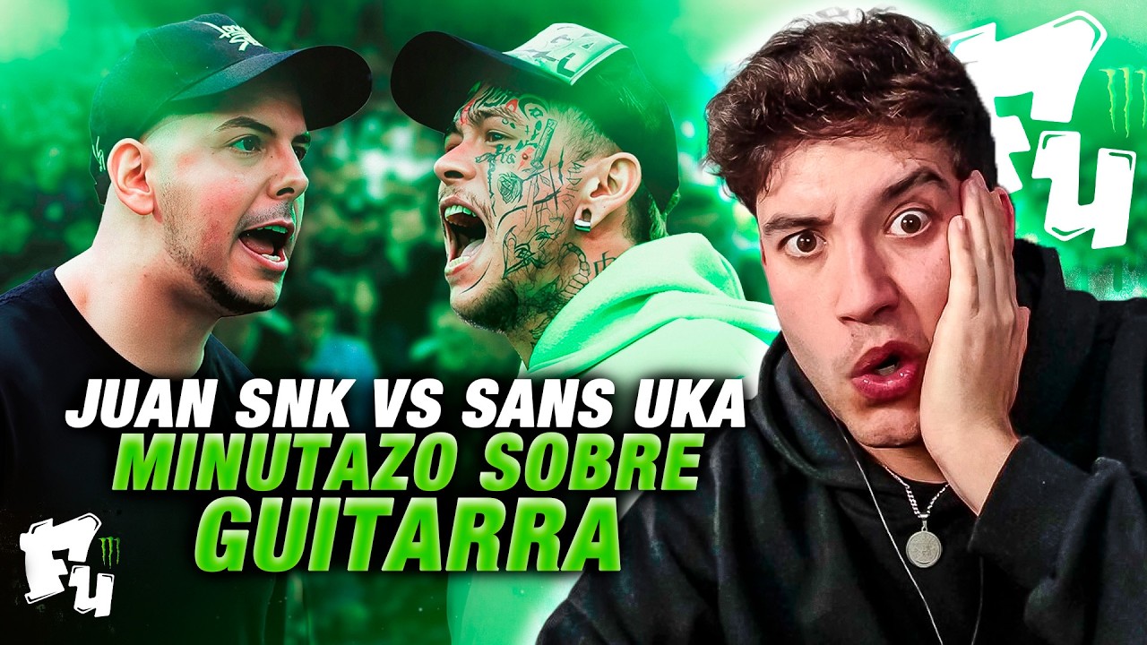FLUY&Oacute; COMO NADIE SOBRE LA GUITARRA 🍿🍿&hearts;️ DESKARTE AKA JUAN SNK VS SANS UKA EN FU 🟢🟢 Reacci&oacute;n KAPO 013