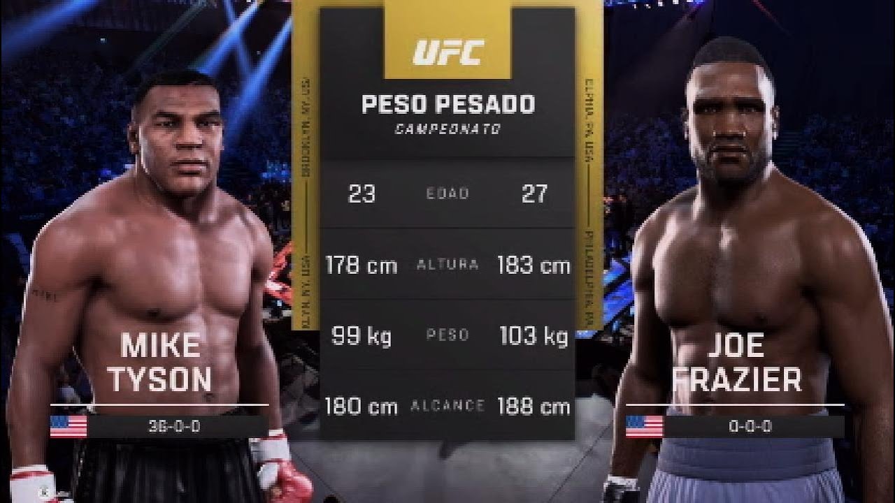 UFC 5: Майк Тайсон против Джо Фрейзера | EA SPORTS UFC 5: Железный Майк Тайсон, бой стоя