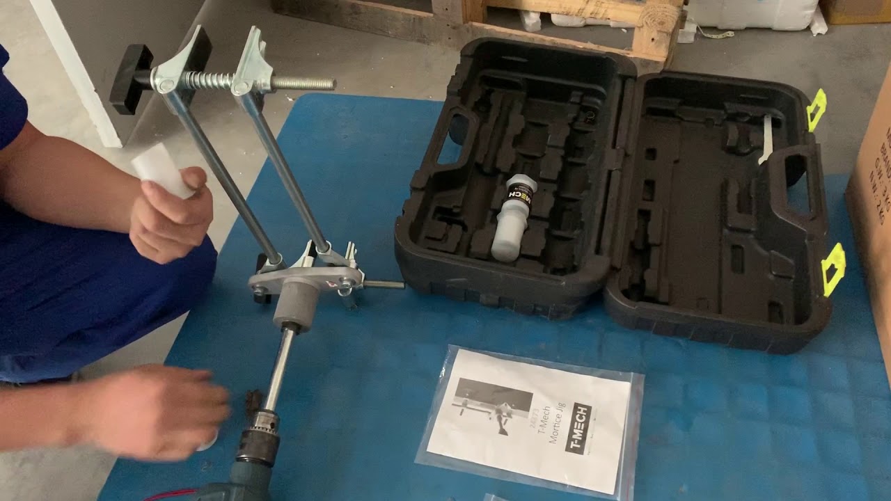 Lock mortice jig