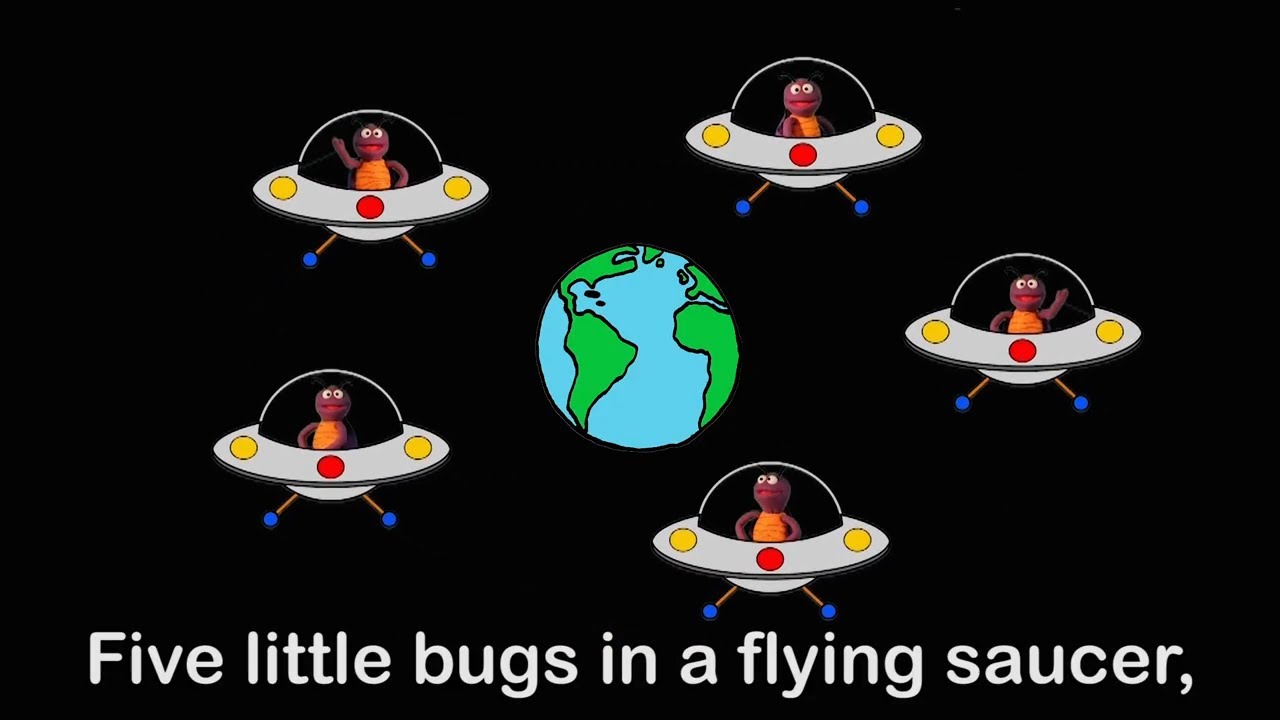 Boogiebug Counting - Flying Saucer Song | Learn to Count for Toddlers