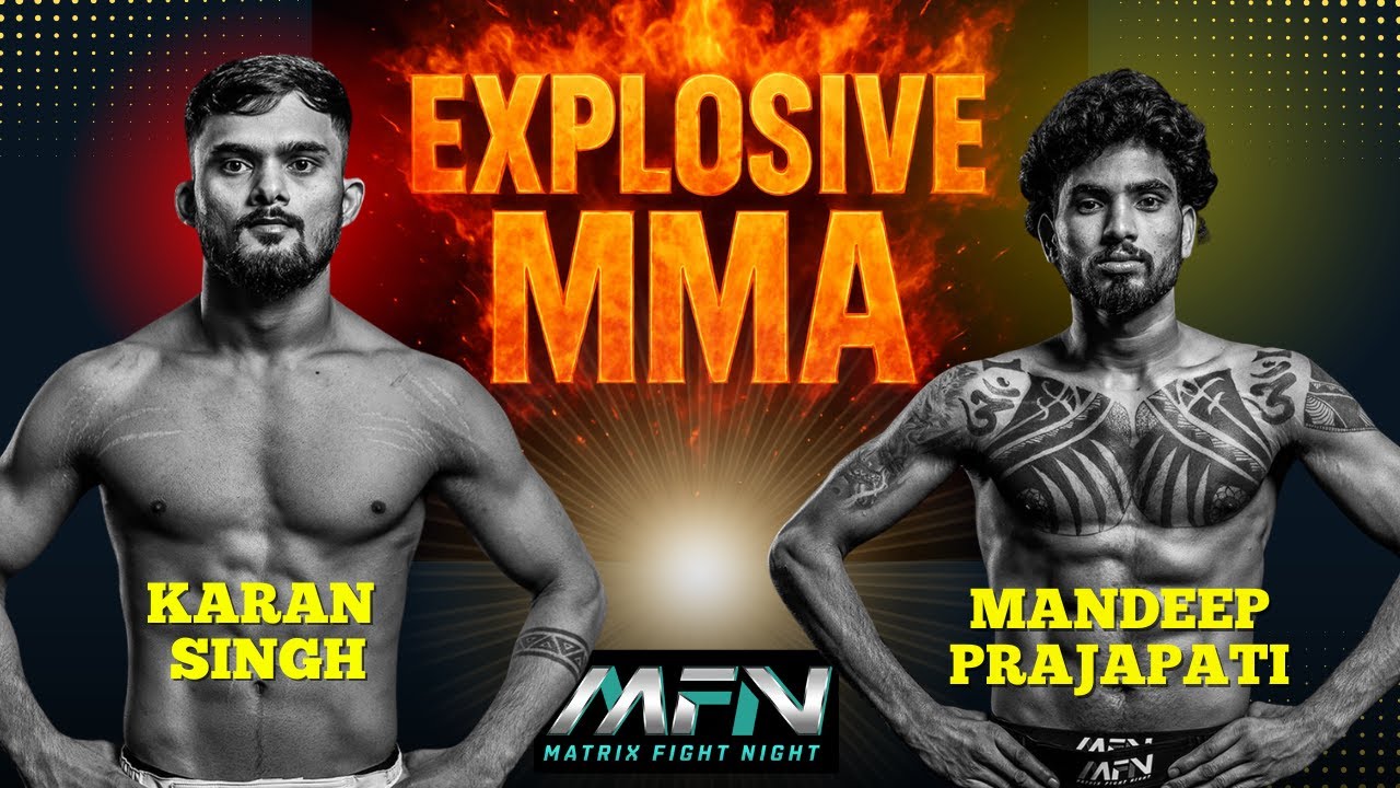 Mandeep Prajapati VS Karan Singh | Full MMA Fight Highlights | Brutal Knockouts & Action