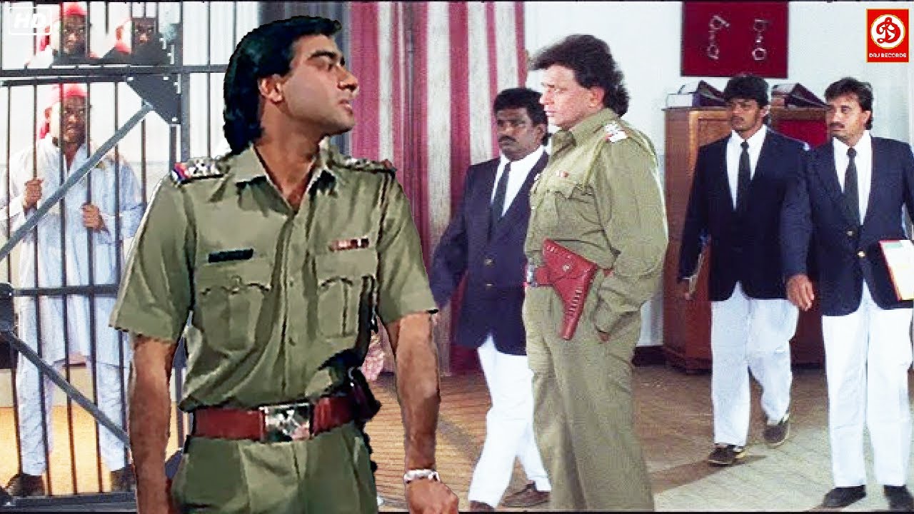 इस मंत्री के बेटे ने लड़की की जबरदस्ती इज्जत लूटी | अजय देवगन और मिथुन की धमाकेदार एक्शन मूवी सीन्स