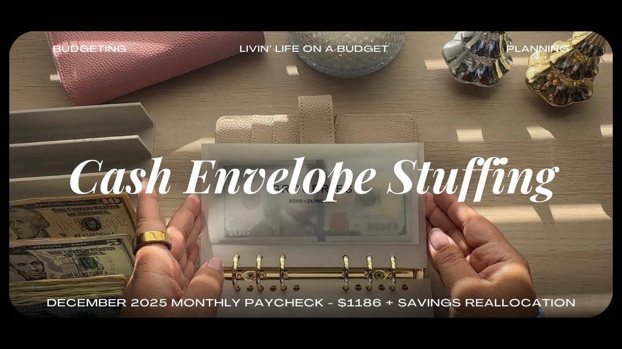 December 2025 Monthly paycheck - $1186 + Savings reallocation