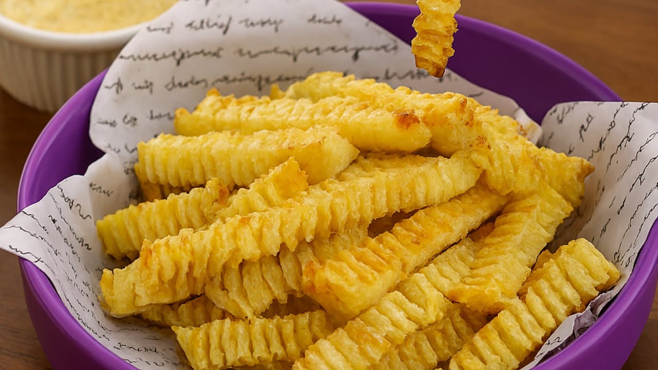 Absolutely crispy!!! Potatoes that are crispy on the outside and soft on the inside are really !