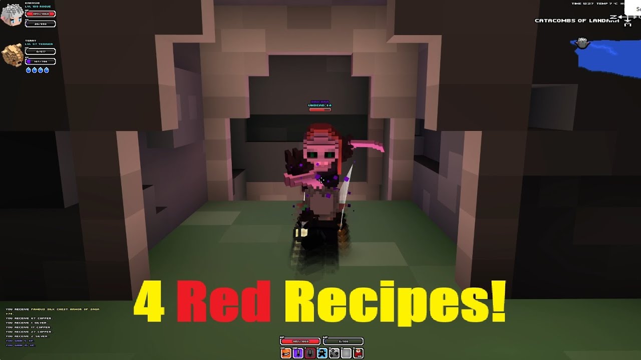 Cube World Alpha – Rogue Ep. 31: Double Raids & 4 Red Recipes!