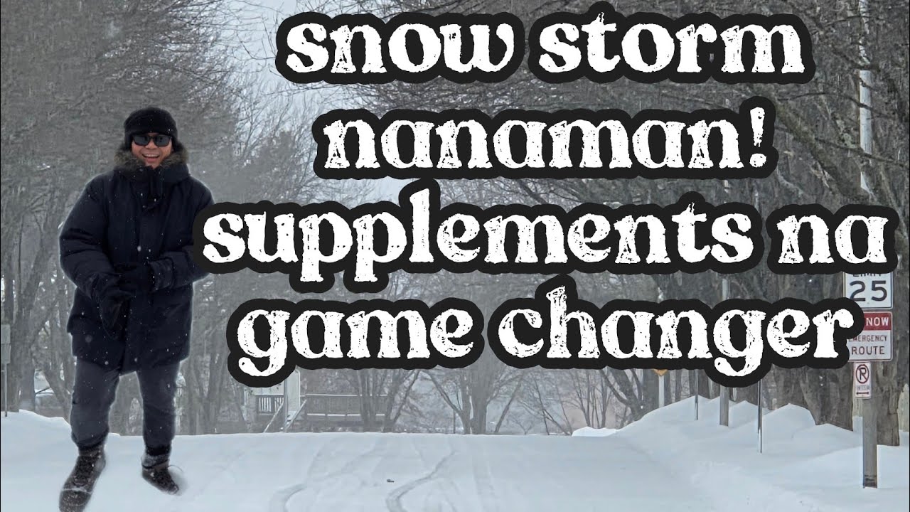 WINTER STORM DRIVING | GAME CHANGER SUPPLEMENTS