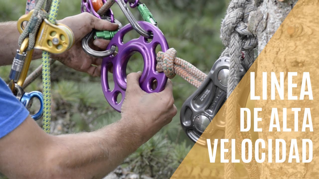 Línea de velocidad controlada - Técnicas de rigging