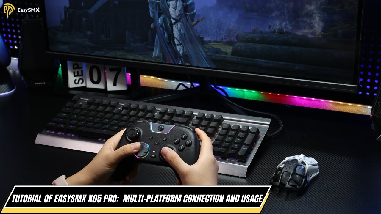 Official Guide: EasySMX X05PRO Multi-Platform Connection and Usage Tutorial
