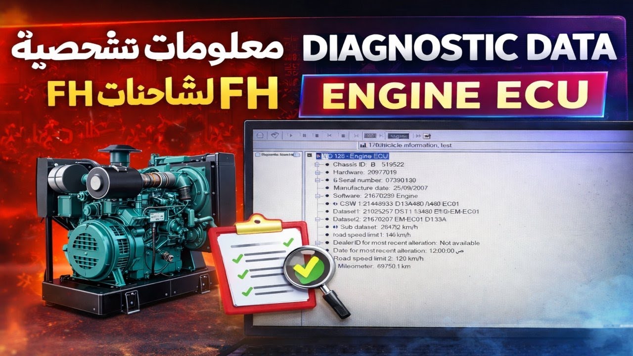 تحويل كنترول شاحنة إلى فولفو بينتا 🔧 | Hardware 20977019 | Engine ECU