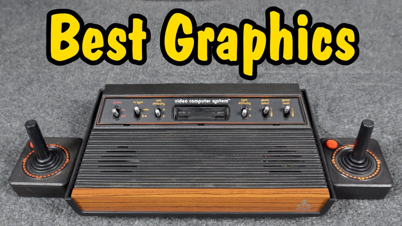 Top 10 Most Graphically Impressive Atari 2600 Games Of All Time (according to fans)