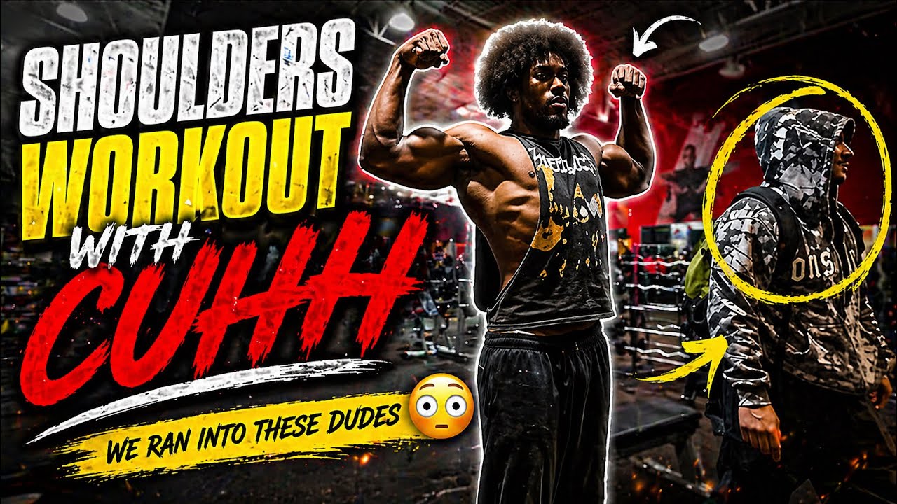 Part 2 Shoulders workout with cuhhhhh