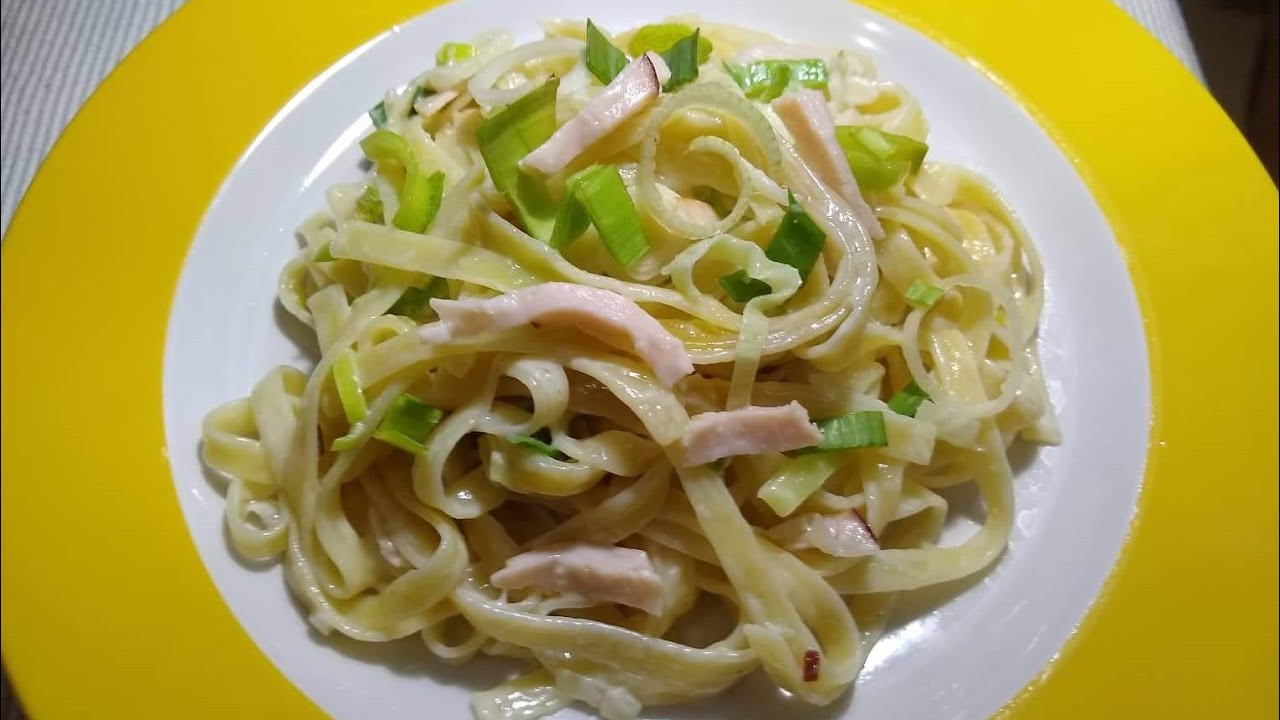 MACARRÃO COM ALHO PORÓ🍝