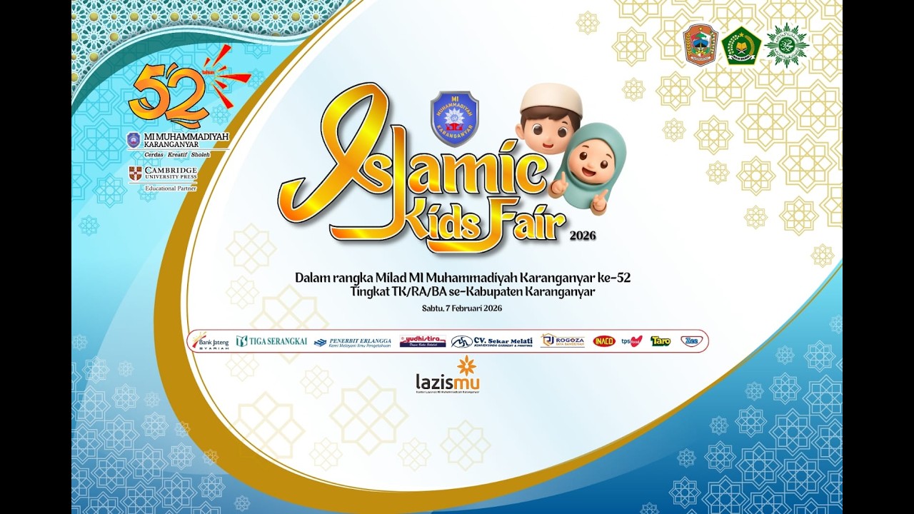 🔴LIVE - Islamic Kids Fair 2026 MI Muhammadiyah Karanganyar