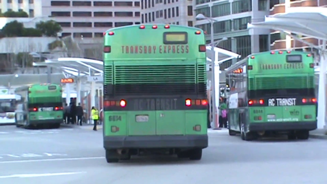 AC TRANSIT BUS VIDEO COLLECTION VAN HOOL,NEW FLYER, GILLIG, NABI, MCI