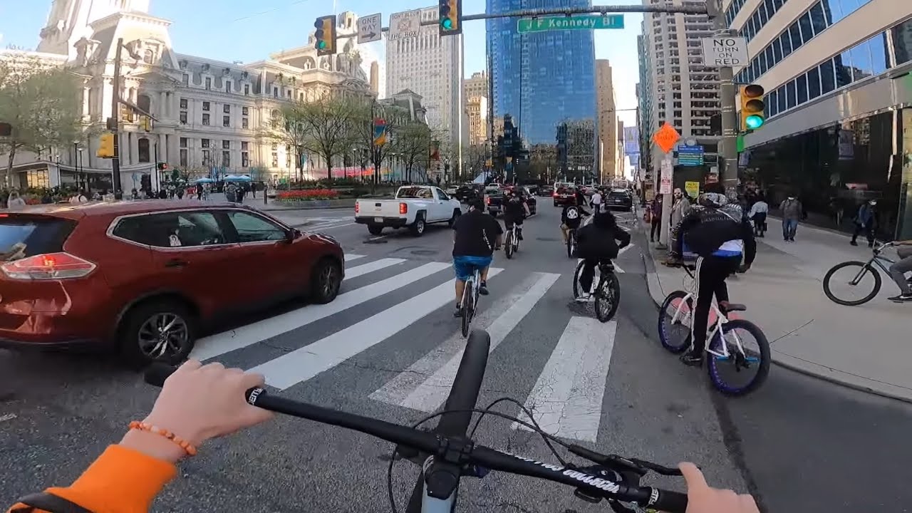 PHILLY BIKELIFE TRAFFIC WORK ON C100!