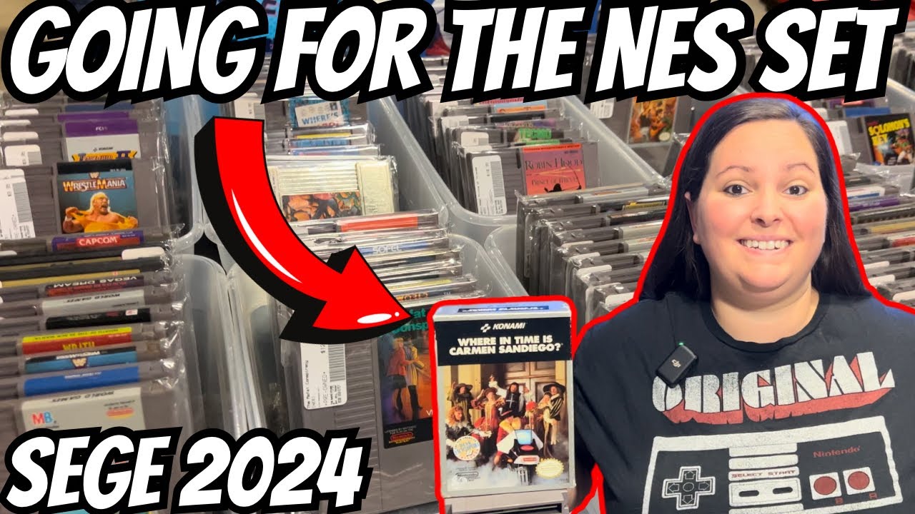 Finding More Nintendo Entertainment System (NES) Games At SEGE!