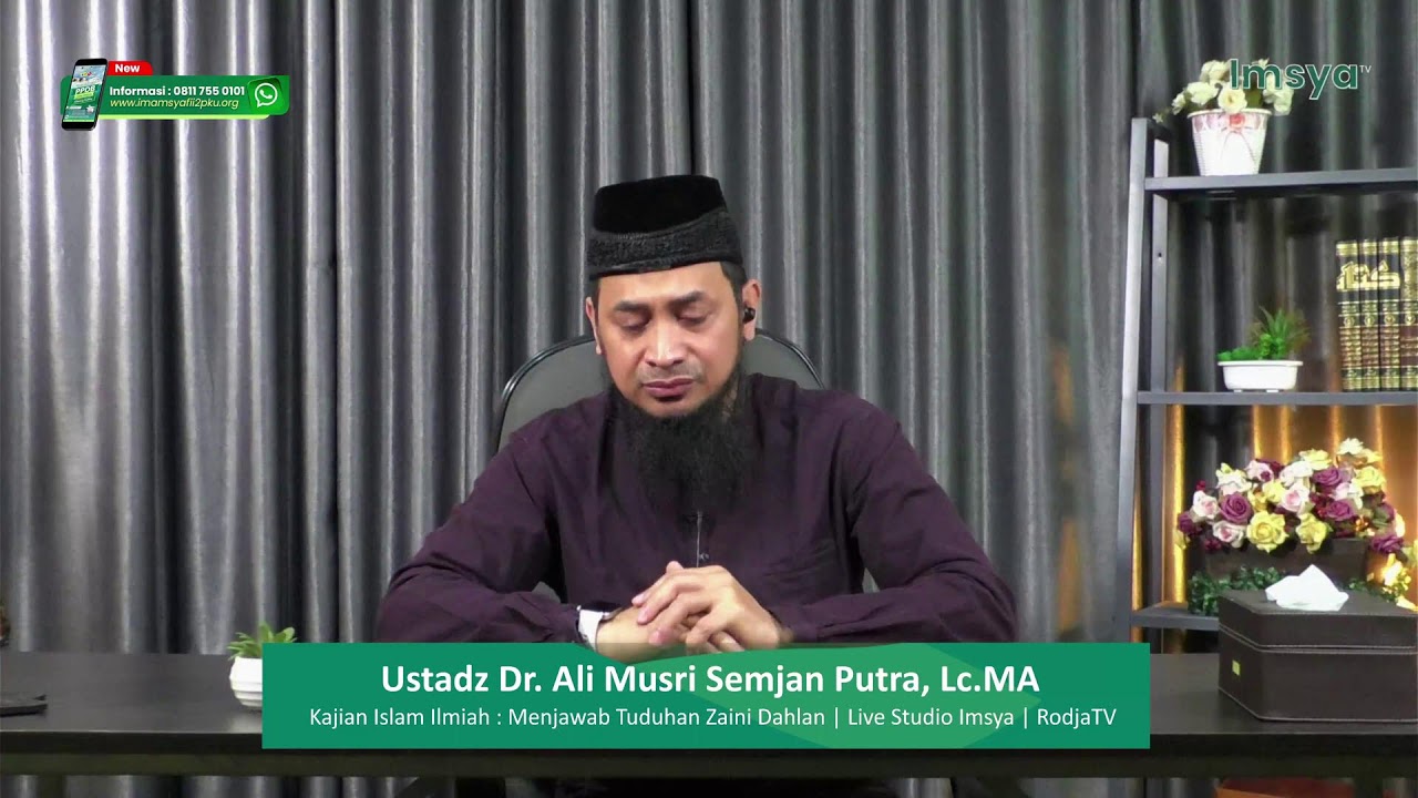 Kajian Islam Ilmiah - Ustadz Dr. Ali Musri Semjan Putra, Lc. MA