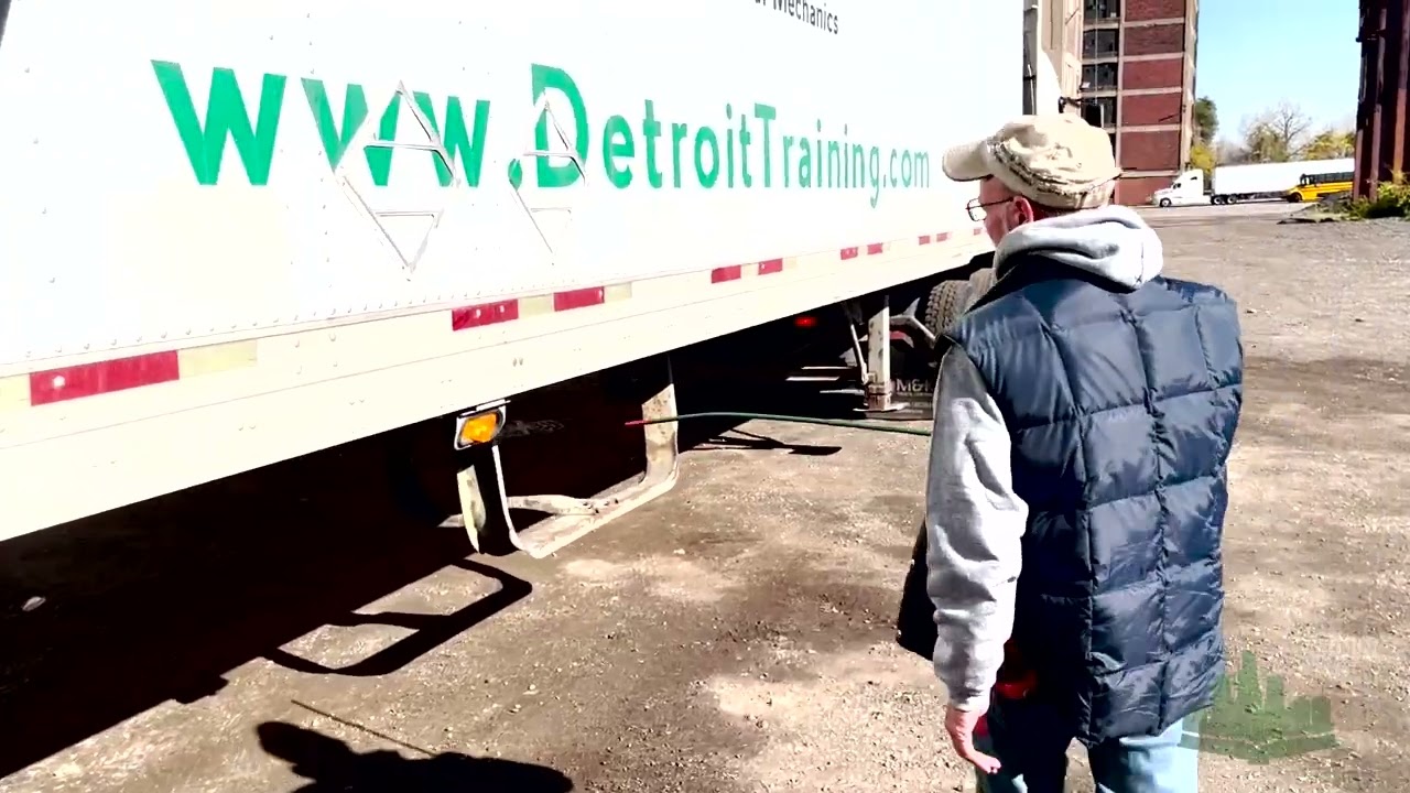 Detroit Training Center CDL A Pre Trip 2022 With Tim