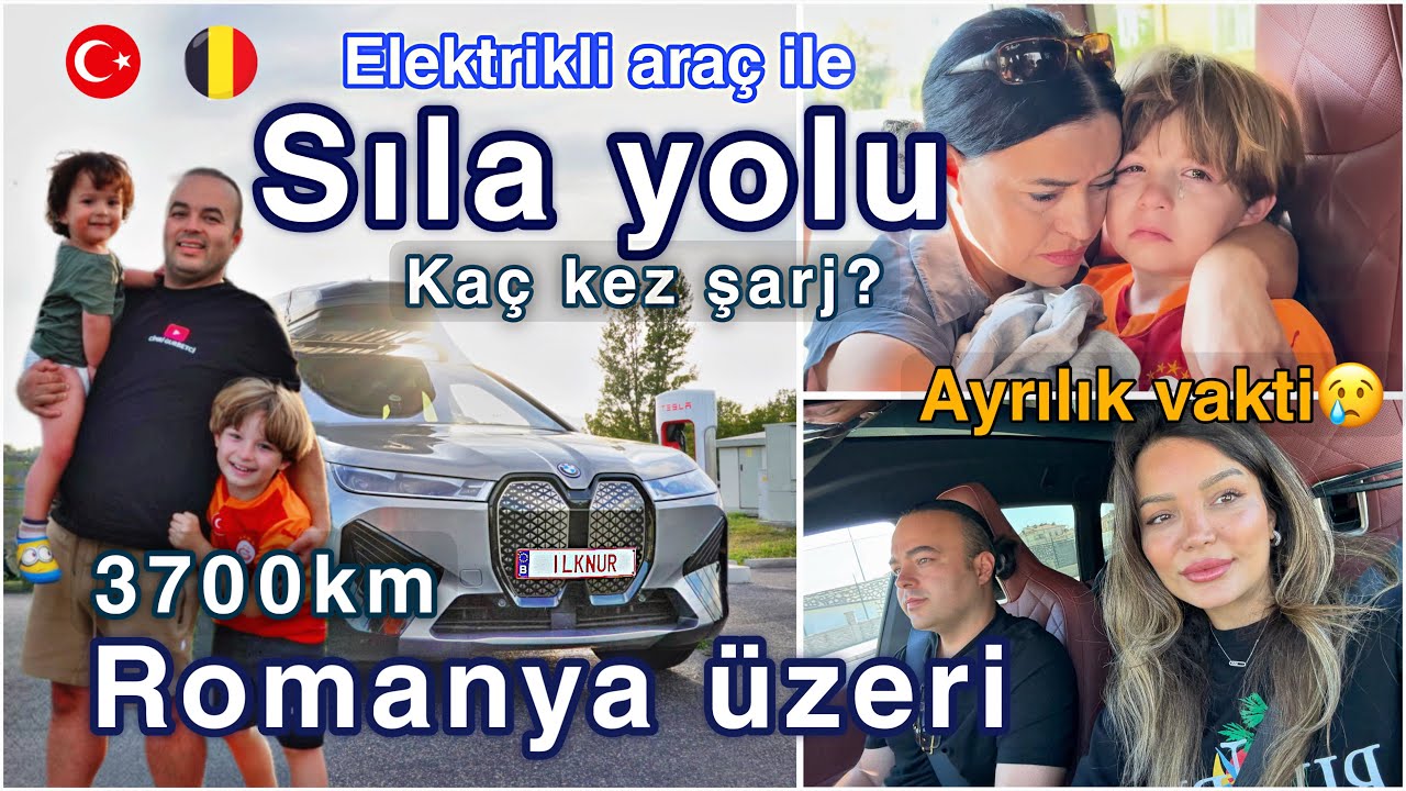 Sila Yolu Dönüş 2025 | Türkiye’den Belçika’ya Elektrikli Araba ile Yolculuk | Kaç Kez Şarj Ettik?
