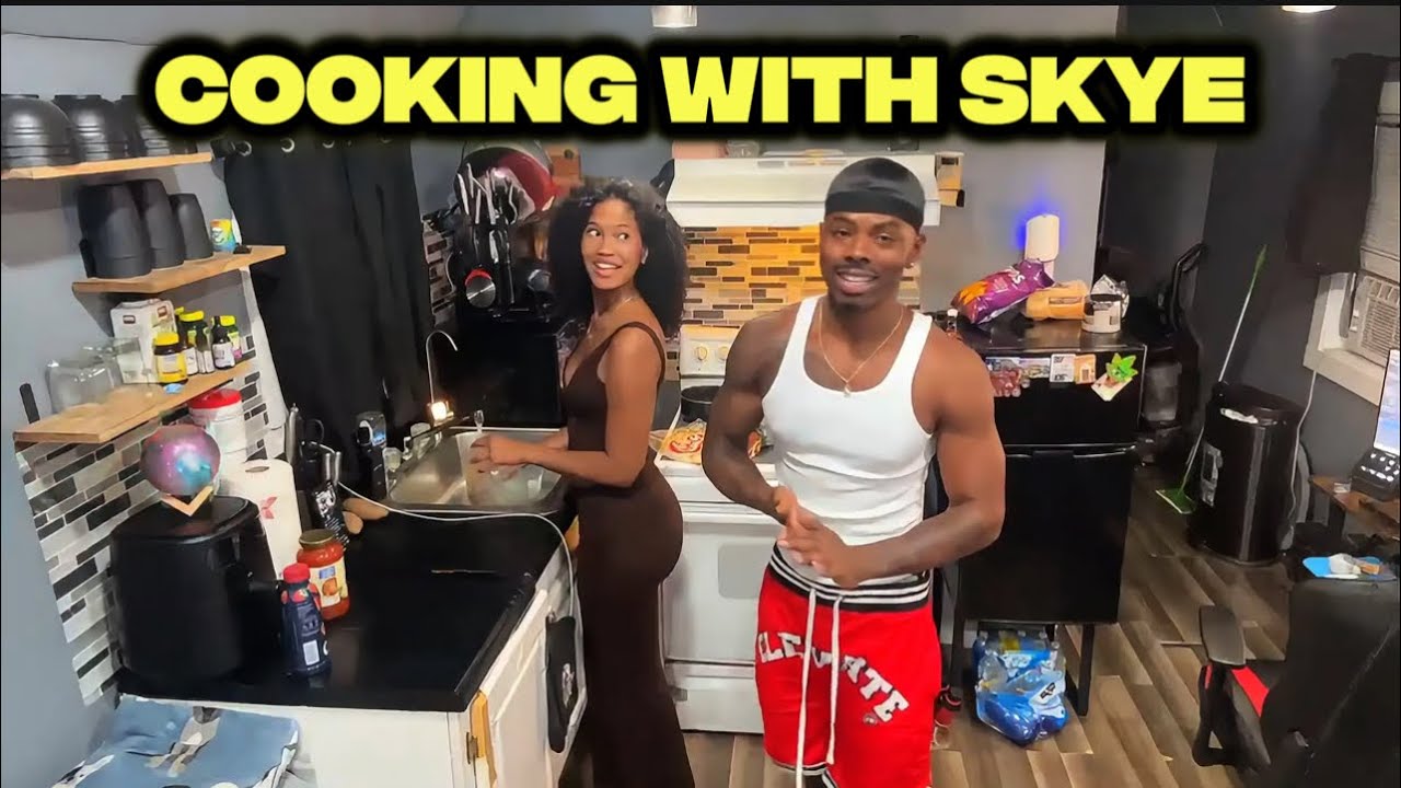 Stan Wilkins and Skye cook together live on stream 