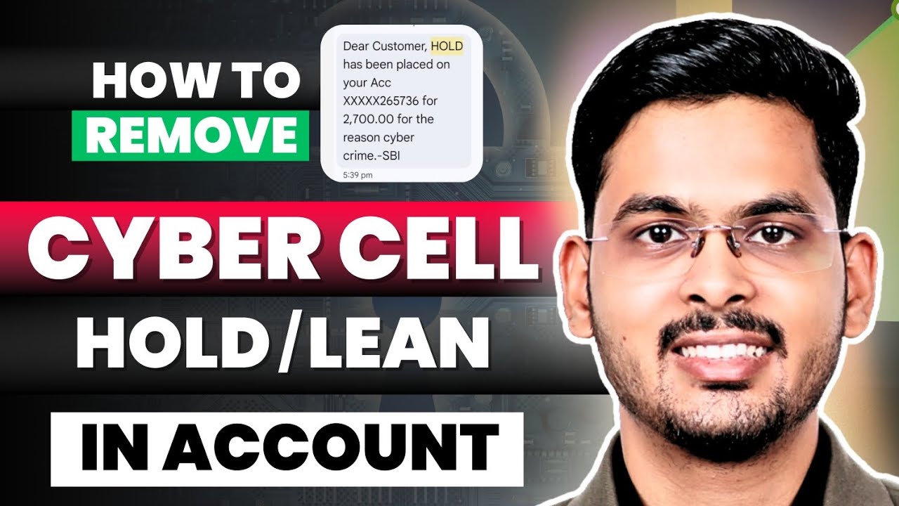 Amount Hold/Lien By Cyber Crime 2026 | How To Remove Hold Amount & Account Freeze Problem