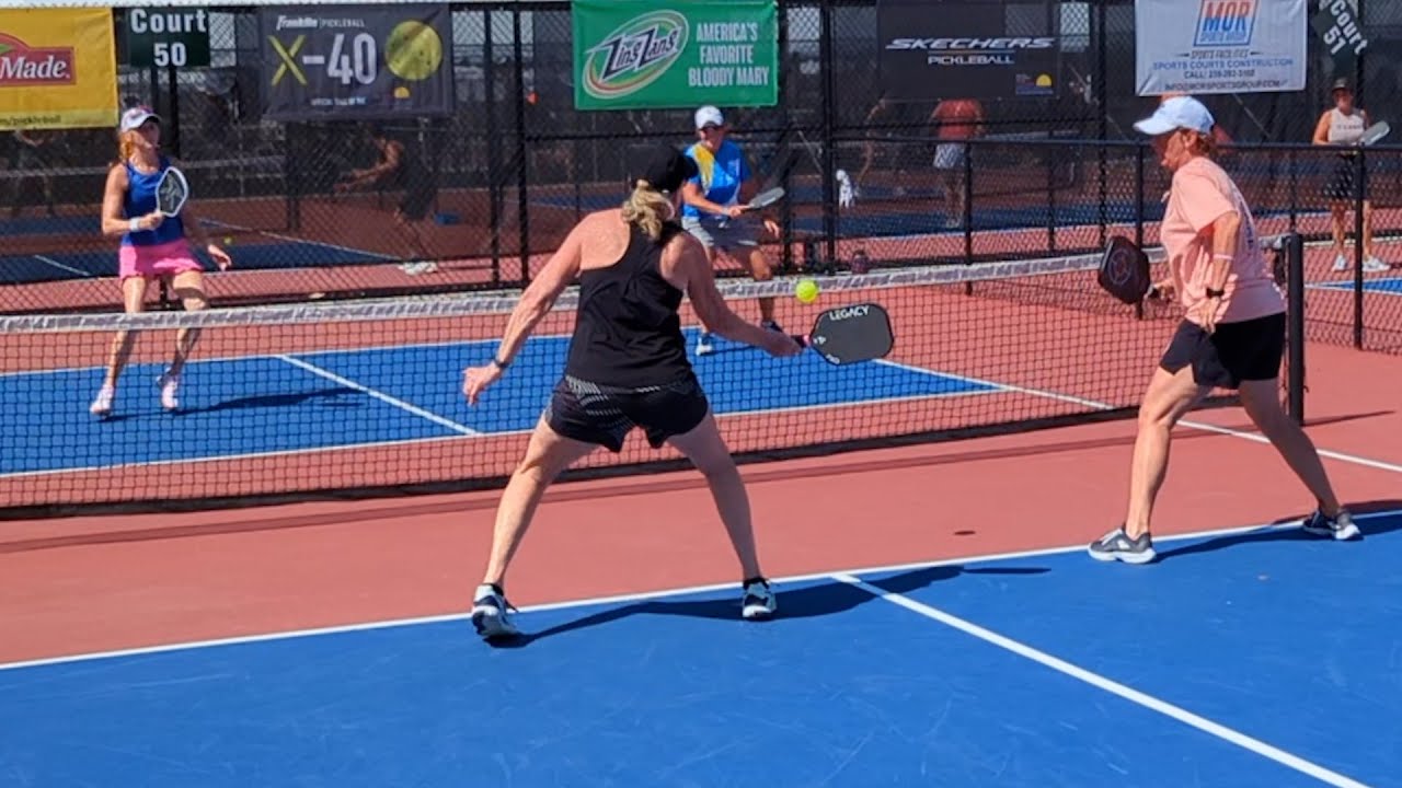 Women's 55+ Pickleball at US Open 2024