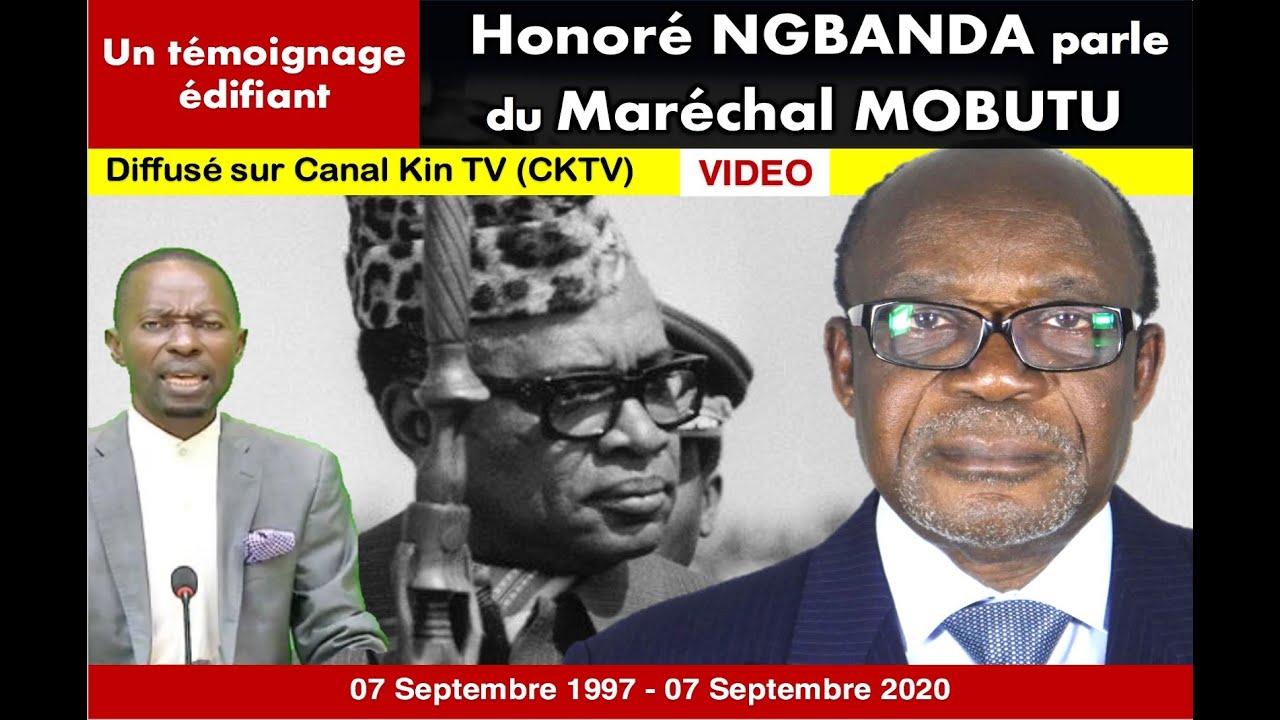 A suivre absolument! Honoré Ngbanda parle du Maréchal Mobutu-Témoignage édifiant sur CANAL KIN TV