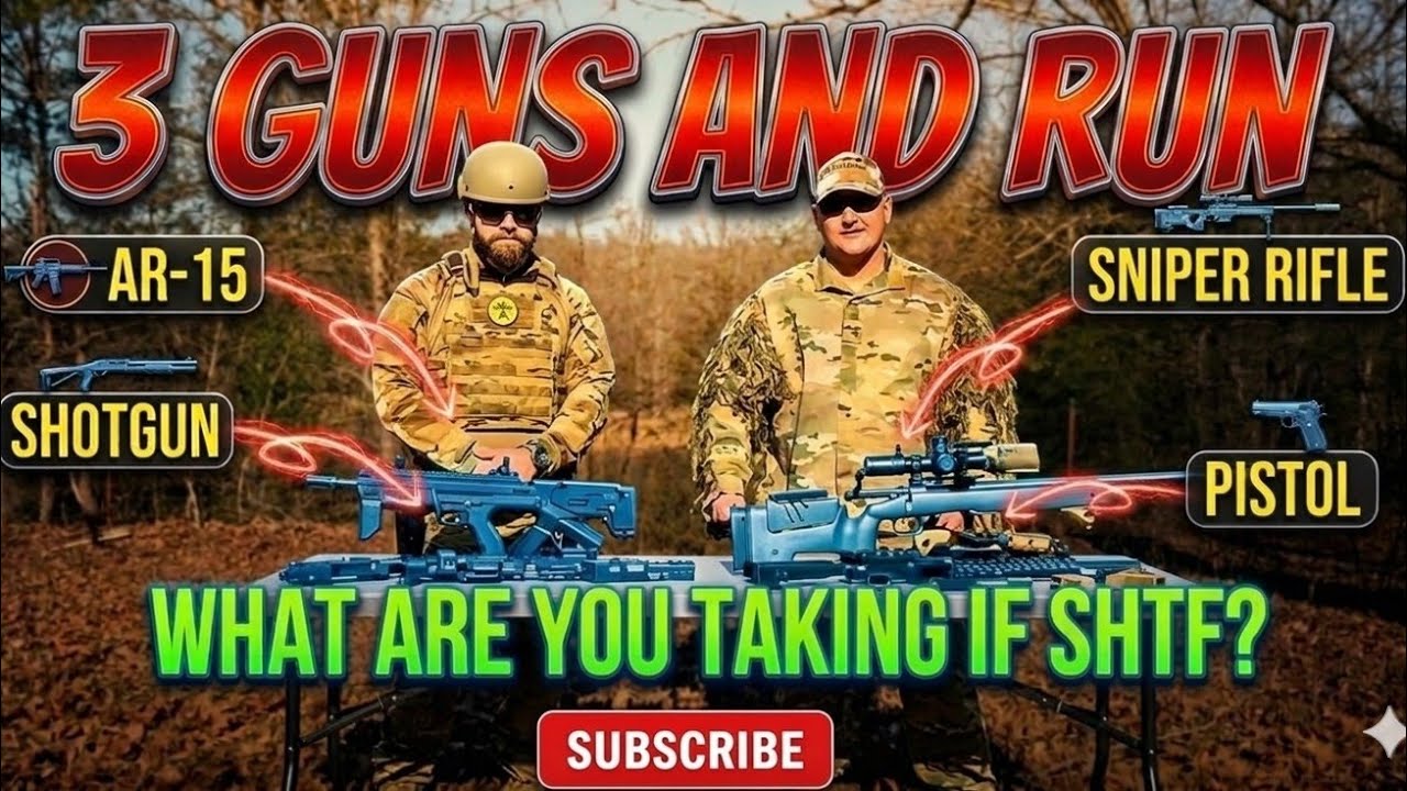 3 Guns and Run @TwinGEN22 @eyesnearstactical