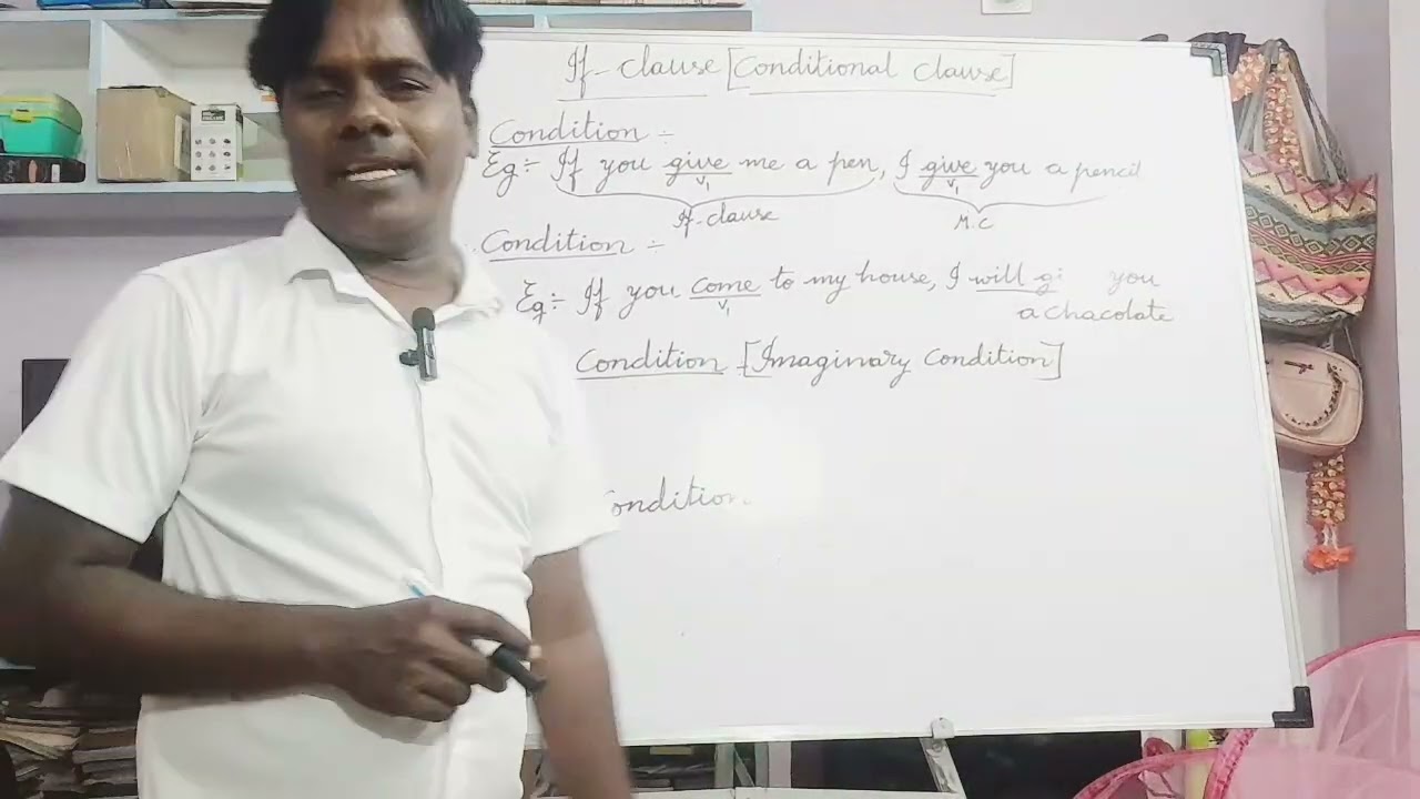 Conditional clause or if- clause 