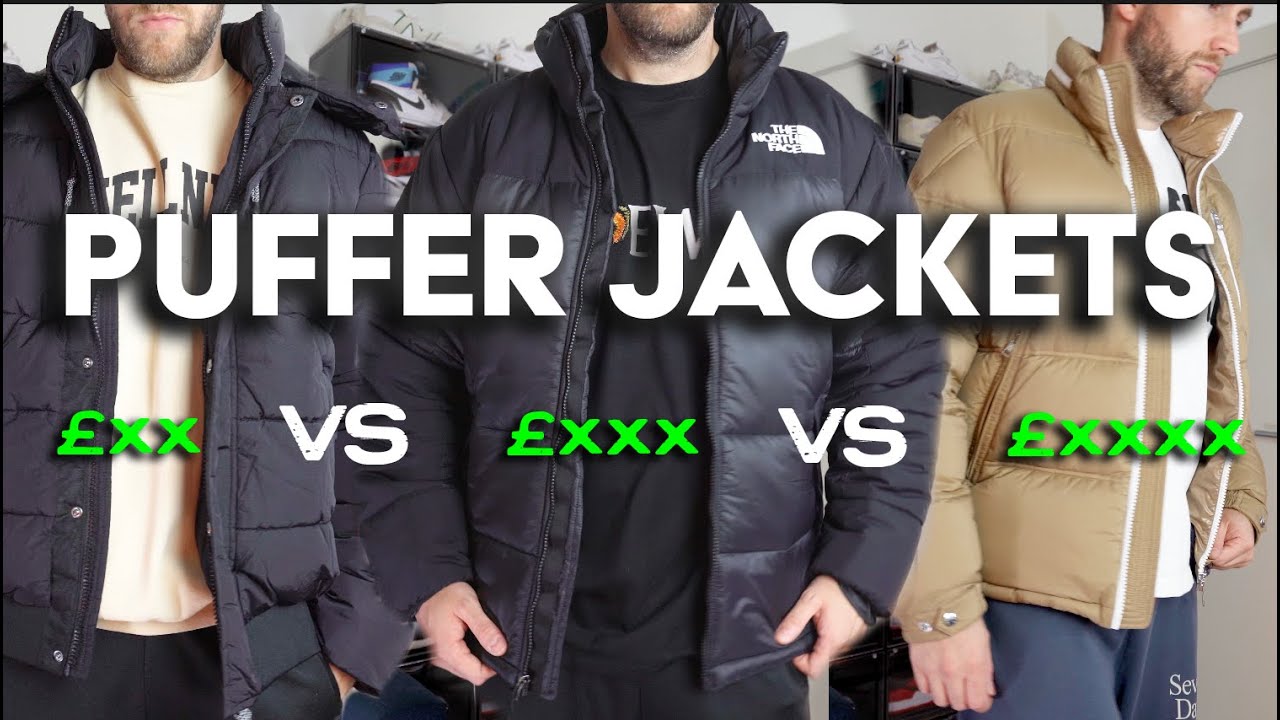 BEST MEN'S PUFFER JACKETS - High Street / Designer / Luxury Comparison